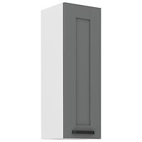 Luna  30G-90 1F kuhinjski element 1 vrata 30x31x90 cm tamno siva/bijela