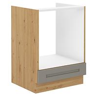 Luna 60DG BB kuhinjski element za perilicu 60x52x82 cm siva/natur (artisan hrast)