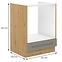 Luna 60DG BB kuhinjski element za perilicu 60x52x82 cm siva/natur (artisan hrast),2