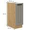 Luna 30D Cargo BB kuhinjski element 1 vrata 30x50x82 cm siva/natur (artisan hrast),2