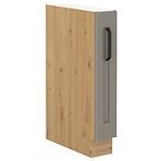 Luna 15d cargo bb kuhinjski element 1 ladica 15x50x82cm siva/natur (artisan hrast)