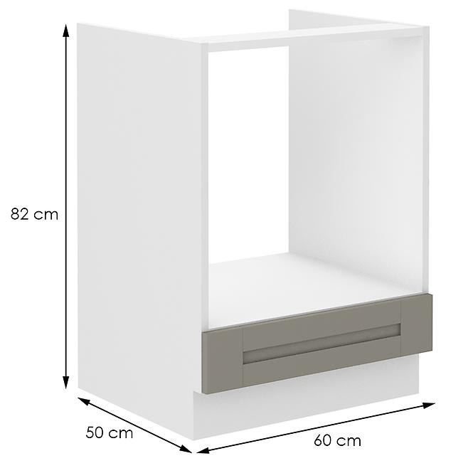 Luna 60DG BB kuhinjski element za perilicu 60x52x82 cm siva/bijela