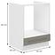 Luna 60DG BB kuhinjski element za perilicu 60x52x82 cm siva/bijela,2