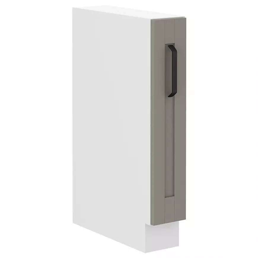 Luna 15D Cargo BB kuhinjski element 1 ladica 15x52x82 cm siva/bijela