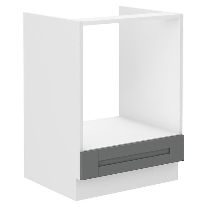 Luna 60DG BB kuhinjski element za perilicu 60x52x82 cm tamno siva/ bijela