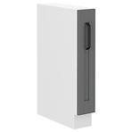 Luna  15D Cargo BB kuhinjski element 1 vrata 15x52x82 cm tamno siva/bijela