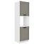 Luna 60DP-210 2F kuhinjski element 2 vrata 60x55x210 cm siva/bijela