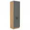 Luna 60LO-210 2F kuhinjski element 60x55x210 cm tamno siva/natur (artisan hrast)