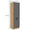 Luna 60LO-210 2F kuhinjski element 60x55x210 cm tamno siva/natur (artisan hrast),2