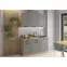 Luna 60LO-210 2F kuhinjski element 60x55x210 cm tamno siva/natur (artisan hrast),4