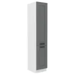 Luna 40DK-210 2F kuhinjski element 2 vrata 60x55x210 cm tamno siva/bijela