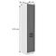 Luna 40DK-210 2F kuhinjski element 2 vrata 60x55x210 cm tamno siva/bijela,2