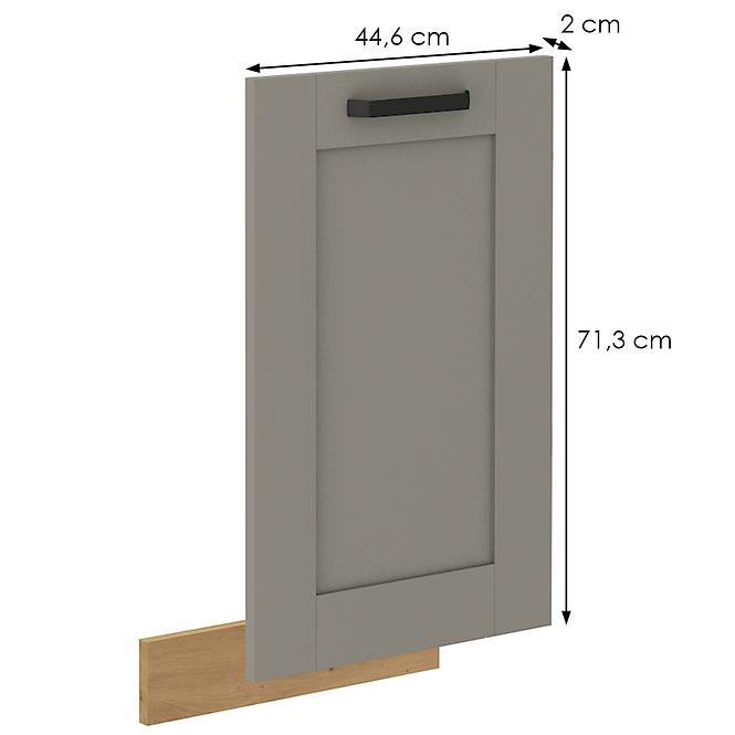 Luna kuhinjska fronta 44,6x2x71,3 cm siva