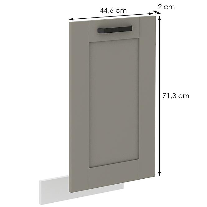 Luna kuhinjska fronta 44,6x2x71,3 cm siva
