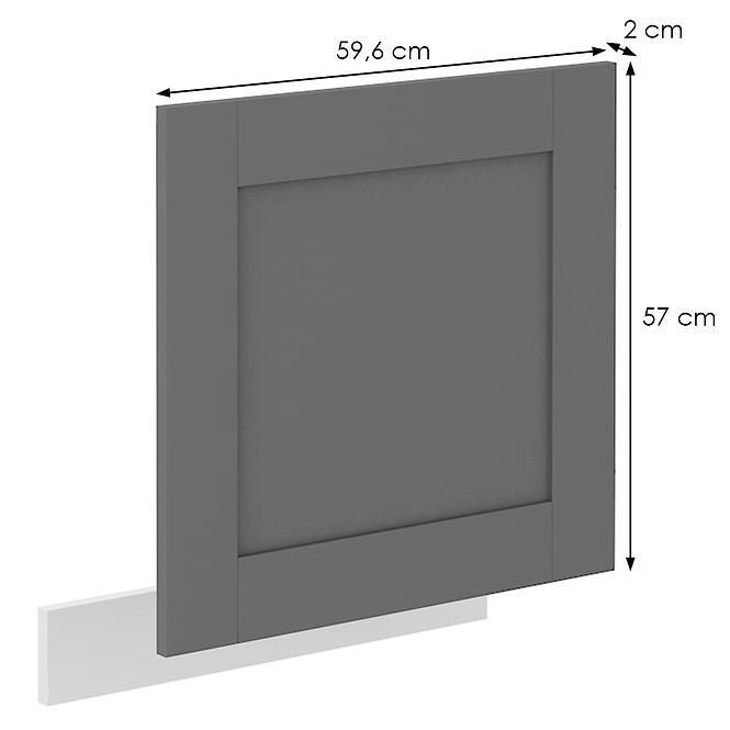 Luna kuhinjska fronta 59,6x2x57 cm tamno siva