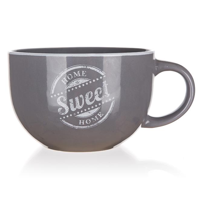 Šalica jumbo sweet home 730ml siva 60337158