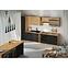 Modena kuhinjski element 40D1F BB 40x52x82 natur (artisan hrast)/crna,7