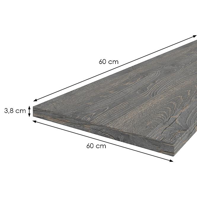 Radna ploča 60 cm/38 mm flamed wood / R20321
