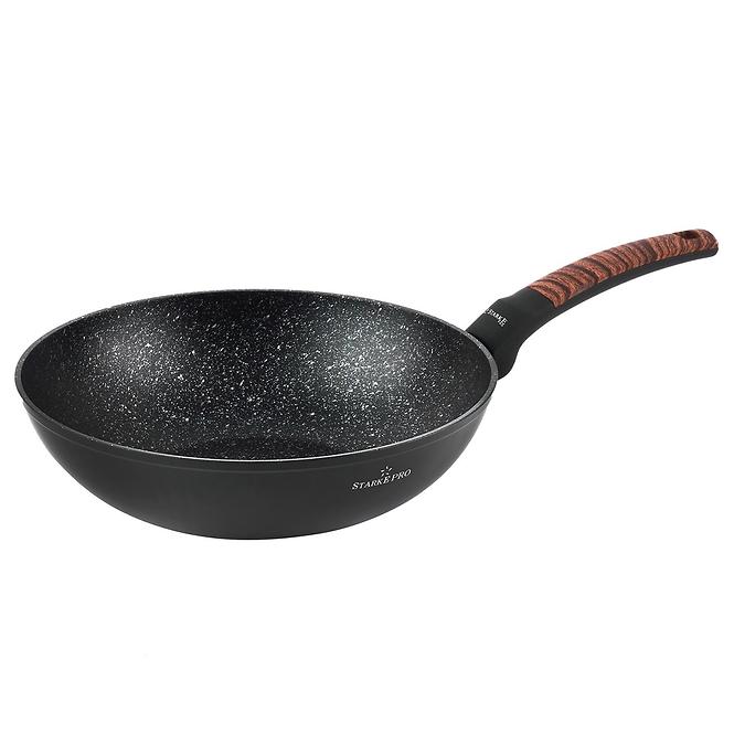 Wok tava 28x8cm starke pk archie wooden