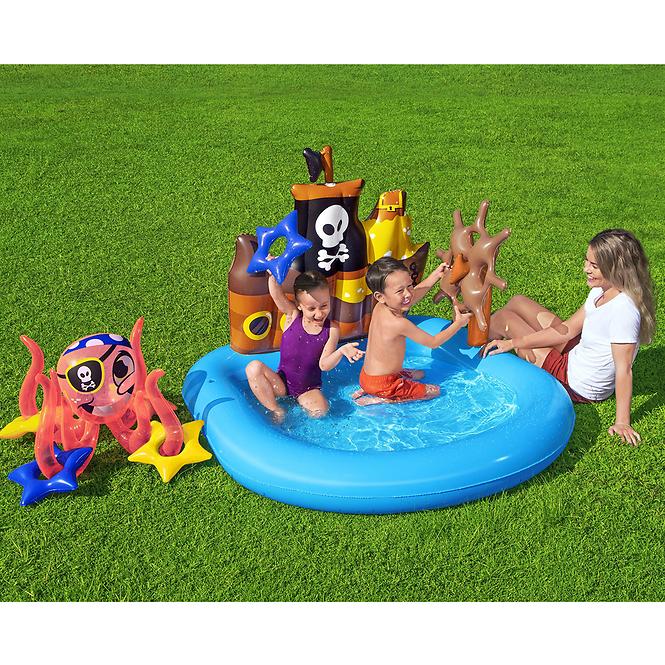 Dječji bazen na napuhavanje Ships Ahoy, 140 x 130 x 104 cm, 52211