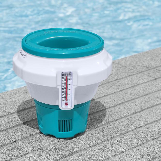 Plutajući dozator za kemikalije Flowclear s termometrom 58701