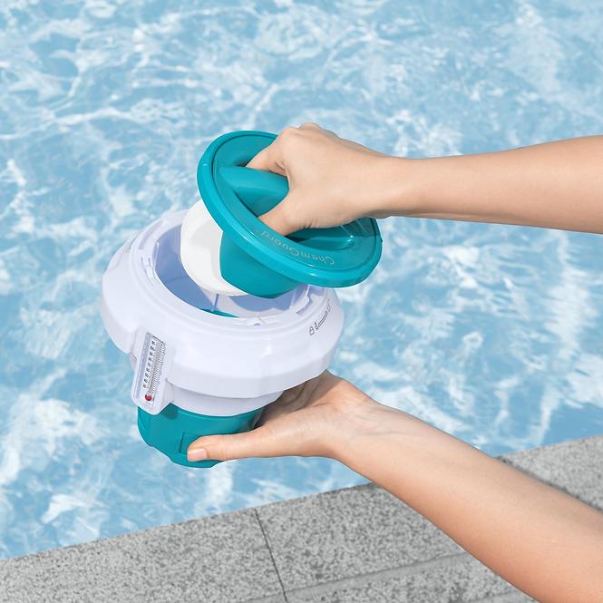 Plutajući dozator za kemikalije Flowclear s termometrom 58701