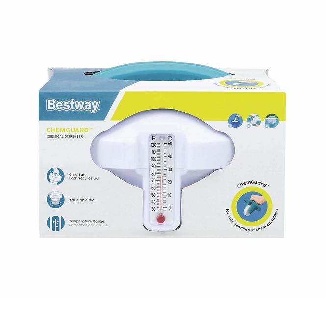 Plutajući dozator za kemikalije Flowclear s termometrom 58701