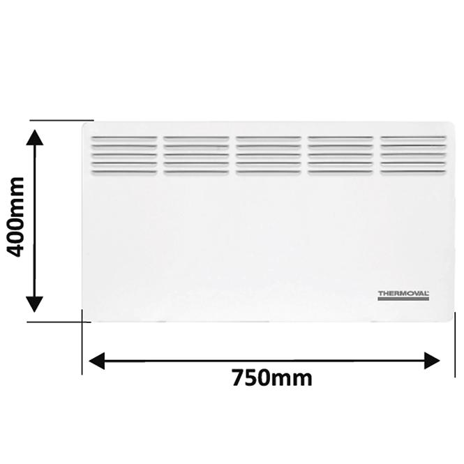Električni konvektor direktnog grijanja T17 Pro 2000W