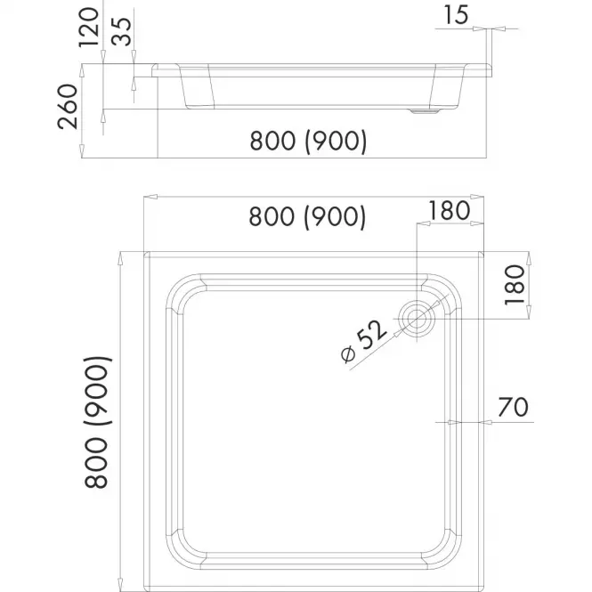 VANICK STV. 80X80X26 GRAWELLO 3.011