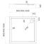 VANICKA STV.ASTROII 100X100X14 ZAB.STABIL AQM0162,2