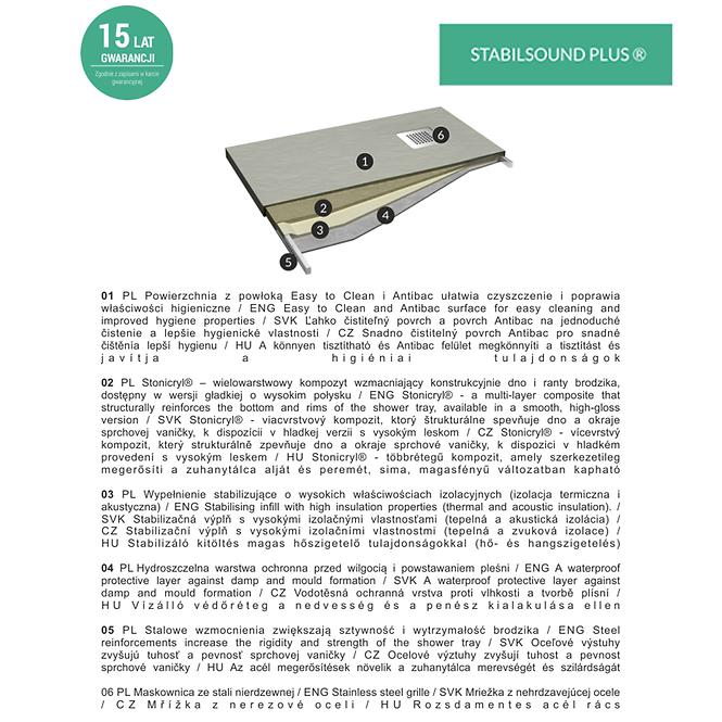 CIJEV CIJEV S KAMENOM 80X100X3,5 3.3106/CT/ST