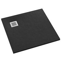 TUŠ KADE SA CRNIM KAMENOM 80X80X3,5 3.3100/C/ST-M2