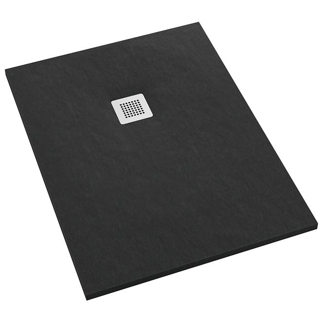 TUŠ KADE SA CRNIM KAMENOM 80X120X3,5 3.3108/C/ST-M