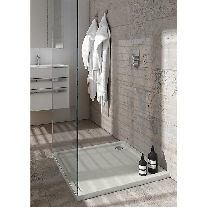 TUŠ KADE CASPAR NOVI CEMENTNI KAMEN 80X80X4,5 3.2330/CT