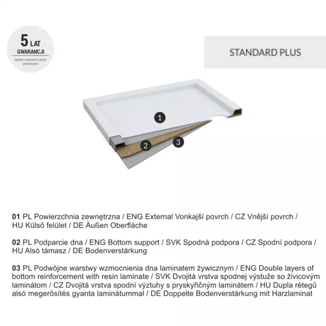 VANIČKA STV 80X100X5 ESPERA AQM266