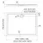 VANICKA STV CRNI KAMEN 90X100X5 ESPERA AQM268CST,2