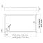 VANICKA STV CRNI KAMEN 80X100X12 ESPERA PLUS AQM4636CS,2