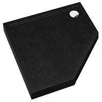 VANICKA PETEROKUTNI CRNI KAMEN 80X80X12 ESPERA PLUS