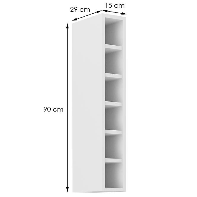 Sara kuhinjski element 15G-90 OTW 15x29x90 bijeli
