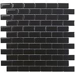 Mozaik pločica 09319 Metro Black Pol 30/30