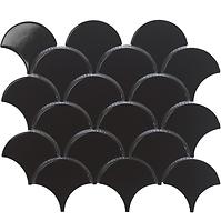 Mozaik pločica 09388 Facheroptik Black Pol 26/22