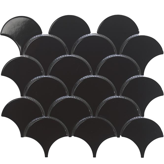 Mozaik pločica 09388 Facheroptik Black Pol 26/22