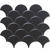 Mozaik pločica 09371 Facheroptik Black Mat 26/22