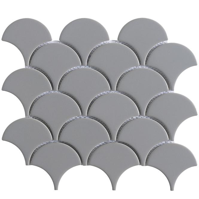 Mozaik pločica 09395 Facheroptik Grey Mat 26/22