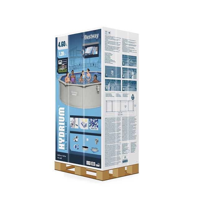 Metalni bazen Hydrium 460 x 120 cm, 56384