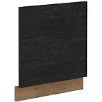 Vigo Dark kuhinjska fronta za perilicu 57x59,6 cm crna