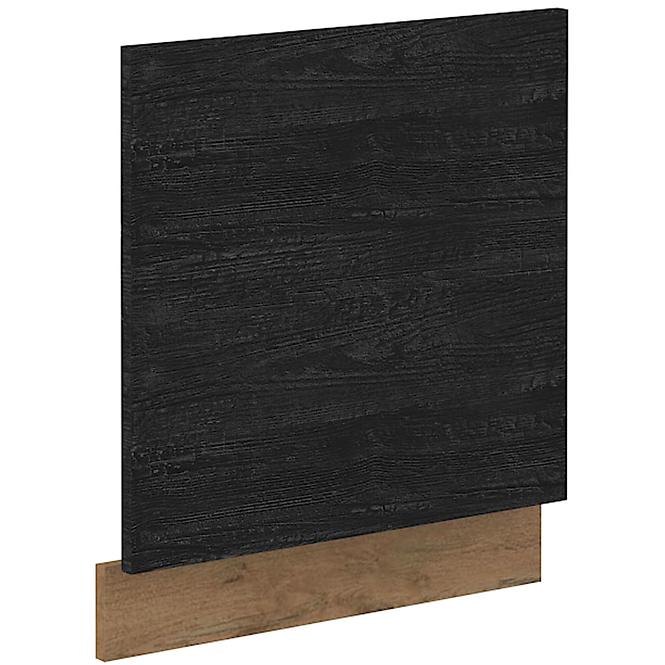 Vigo Dark kuhinjska fronta za perilicu 57x59,6 cm crna