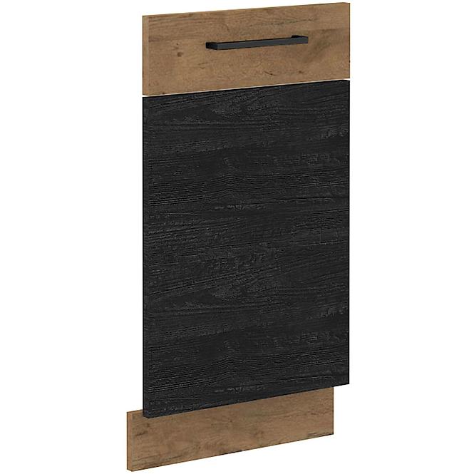 Vigo Dark kuhinjska fronta za perilicu 71,3x44,6 cm crna