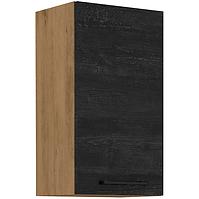 Vigo 40G-72 1F kuhinjski element 1 vrata 40x30,6x72 cm natur (artisan hrast)/tamno sivi