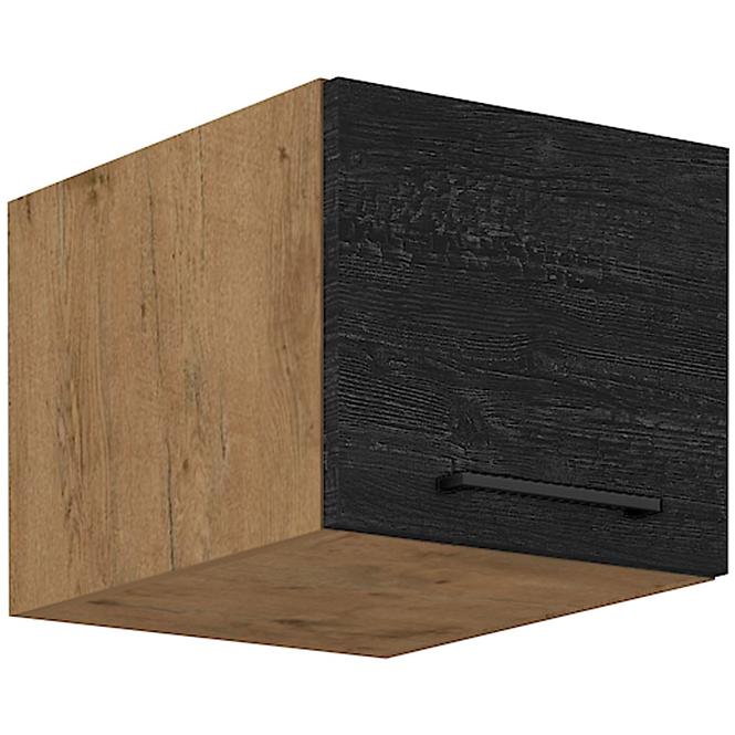 Vigo 40 NAGU-36 1F kuhinjski element 1 vrata 40x55,6x36 cm natur (artisan hrast)/tamno sivi
